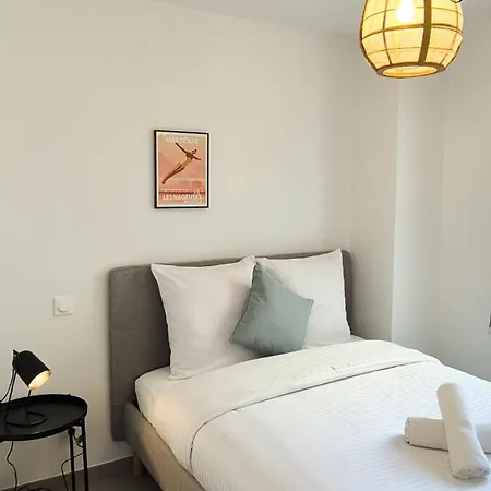 T3 Neuf Climatise Avec Parking A Apartmán Nice